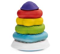 Chicco Gioco 2 in 1 Torre di Anelli Sviluppo Cognitivo con 6 Anelli + Base