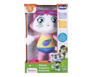 Ch Gioco 44 Gatti Milady Pupazzo Musicale 1 St