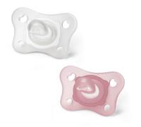 Chicco PhysioForma - Gommottino 100% Silicone Soft Sense Bimba 0-2 Mesi, 2 Pezzi