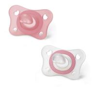 Chicco PhysioForma - Gommottino 100% Silicone Soft Sense Bimba 2-6 Mesi, 2 Pezzi