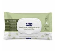 Chicco Salviette Neonato Detergenti Multiuso Biodegradabili, Senza Alcool, Adatte per Pelli Sensibili, con Fibre Naturali, Megapack da 720 Salviette, 12 Confezioni da 60 Salviettine