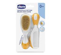 Chicco Spazzola e Pettine Arancione Per Neonati