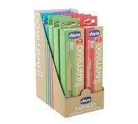 Chicco Spazzolino Bamboo 3 Anni+ con Setole Effetto Piuma, 1 Pezzo