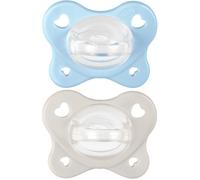 Chicco dual soft succhietto azzurro 2-6 mesi 2 pezzi