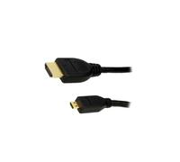 CH0031 Cavo HDMI 1.4 HDMI Microspina,HDMI Maschio 1,5m Nero LOGILINK