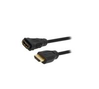 CH0056 Cavo HDMI 1.4 HDMI Femmina, Connettore HDMI 2m Nero LOGILINK