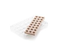 CH013 - KIT SEMISFERA 01 - TRITAN MOULD + SILICONE MOULD N. 24 Ø31 H 16