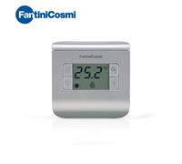 FANTINI COSMI CH111 TERMOSTATO ELETTRONICO BATTERIE ARGENTO 3 LIVELLI MONTAGGIO