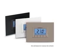CH121K TERMOSTATO ELETTRONICO DA INCASSO A BATTERIE MULTIPLACCA FANTINI COSMI