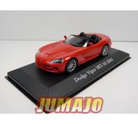 CH15 Voitures 1/43 IXO Atlas Mythiques Chapatte : DODGE Viper SRT-10 2003