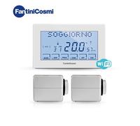 CH180K2 - Kit di termoregolazione wireless con connessione WiFi per 2 zone di te