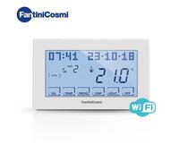 CH180 WIFI CRONOTERMOSTATO TOUCHSCREEN SETTIMANALE DA PARETE BIANCO 230V FANTINI