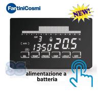 CH191 Cronotermostato ultrapiatto touch-screen con programmazione settimanale a