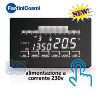 CH193 Cronotermostato ultrapiatto touch-screen con programmazione settimanale a
