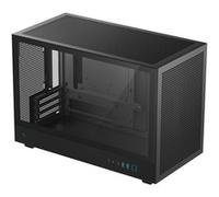DeepCool CH260 Case per PC Micro ATX Nero in Vetro Temperato USB-C 4 Slot
