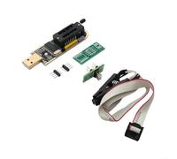 CH341A per SPI Flash Programmer, per SOIC8 SOP8 Test Clip Adapter, per BIOS per EEPROM Chip Burner, 24 25 Serie IC Reader (CH341 clip di prova)