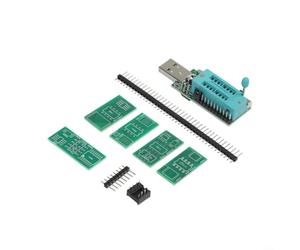 CH341A Programmatore USB per eeprom per bios per flash Strumento con Wide Narrow SOP8 Socket per 24 25 Serie IC 1.8V Kit Adattatore di Tensione