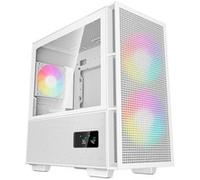 DeepCool CH360 ARGB DIGITAL Micro Tower mATX Vetro temperato USB-C Bianco