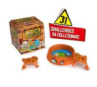 CHA CHA CHALLANGE - Mini game da collezionare, con sticker e card, 3 livelli di difficoltà per ricreare le più famose del web, per bambini a partire dai 5 anni, Multicolore, CHA00000