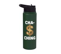 Cha-Ching Suono di Fare Soldi Stainless Steel Insulated Water Bottle