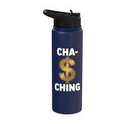 Cha-Ching Suono di Fare Soldi Stainless Steel Insulated Water Bottle
