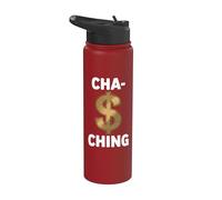 Cha-Ching Suono di Fare Soldi Stainless Steel Insulated Water Bottle