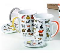 Cha Cult 2 tazze da tè in porcellana Bodo e Dodo - tazza da tè - tazza da tè - tazza - tazza