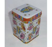 Cha Cult - Barattolo da tè a forma di gufo, 100 g