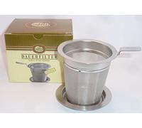 Cha Cult - Filtro permanente, misura L 7 cm, acciaio inox.