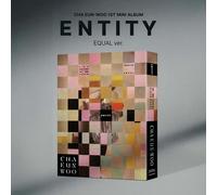 CHA EUN-WOO 1° Mini Album ENTITY EQUAL CD+P.Book+P.Card+Sticker+F.Poster+Gift