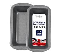 Chabrias LTD - Lattine antiaderenti per pagnotta, confezione da 2 pezzi