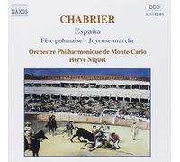 Chabrier: Orchestral Works- Espa?a / F?te polonaise / Joyeuse marche / Niquet (2000-01-25)