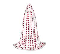 CHAbu Mantello con cappuccio con bandiera giapponese per adolescenti mantello lungo mantello medievale Cosplay partito carnevale accessori per vestire