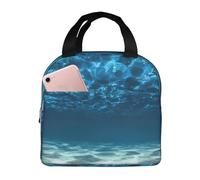 CHAbu Ocean, borsa termica per il pranzo, borsa termica con cerniera, impermeabile, riutilizzabile, campeggio, picnic, lavoro, scuola