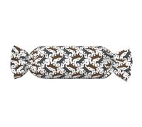CHAbu Trotting - Cuscino cilindrico con rivestimento piatto, a forma di zampa di gatto, comodo, morbido, durevole, decorazione per la casa, testa, collo, schiena