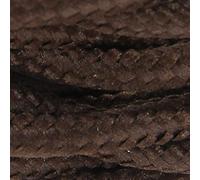 CHACON Cavo Rivestito in Tessuto in Seta Intrecciato, Marrone, 3 M