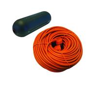 Chacon Custodia impermeabile di protezione per cavi + prolunga 1 x 16 A 20 m arancione
