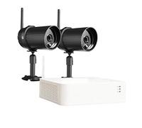 Kit di videosorveglianza wireless IP CHACON + 2 telecamere (1 TB incluso) - Nouvo