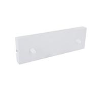 CHACON Padiglione Rettangolare Metallico-Bianco, Taglia Unica