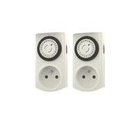 CHACON Set di 2 programmatori meccanici