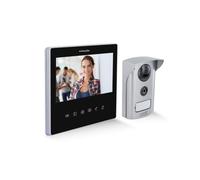 CHACON Videocitofono con Schermo 7" Ultra Slim - Nero