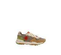 Satorisan - Scarpe Casual Uomo - Chacrona Linen - Sneakers Vintage Cuero y Lino Sostenibili, Confortevoli e Durevole - Colore Faded Chestnut - Taglia 41