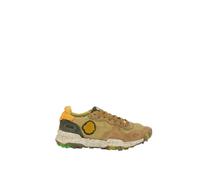 Satorisan - Chacrona Linen - Sneakers casual per uomo e donna - Scarpe in pelle e tessuto comode e resistenti, Cachi a pelo lungo, 42.5 EU