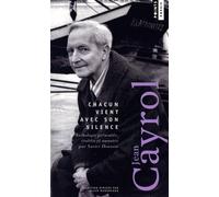 Chacun vient avec son silence: Anthologie poétique