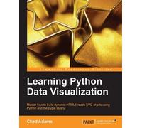 Chad Adams Chad R Adams Learning Python Data Visualization (Tascabile)