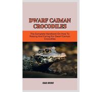 Chad Bruno Dwarf Caiman Crocodiles (Tascabile)