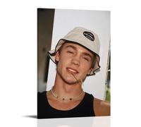 Chad Michael Murray Le opere d'arte per pittura a olio sono durevoli, impermeabili e facili da pulire in stanze, salotti, camere da letto, cucine e facili da montare; stile telaio: 40 x 60 cm