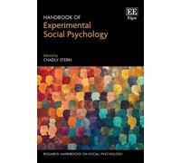 Chadly Stern Handbook of Experimental Social Psychology (Copertina rigida)