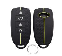 Chaexii Custodia per chiave Chery, portachiavi in silicone adatta per Chery Omoda 5 Tiggo 7 Tiggo 8 Tiggo 8 Pro, custodia per chiave Jaecoo 7, portachiavi Chery a 4 pulsanti (giallo)