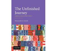 Chafe The Unfinished Journey (Tascabile)